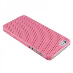 Coque VENTILEE rose pour iPhone 5