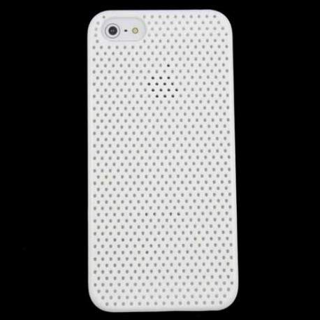 Coque VENTILEE blanche pour iPhone 5