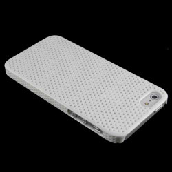 Coque VENTILEE blanche pour iPhone 5