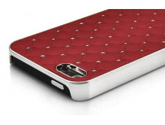 Coque BLING 2 rouge pour iPhone 5