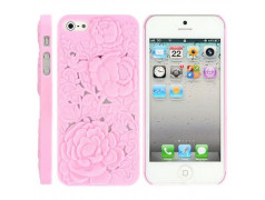 Coque ROSE 3D  pour iPhone 5