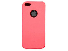 Coque plastique rouge pour iPhone 5