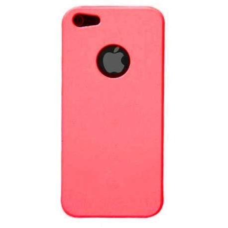 Coque plastique rouge pour iPhone 5