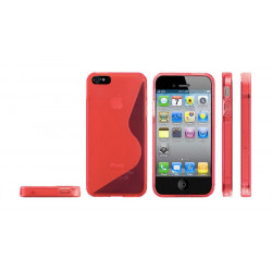 Coque S-LINE 2 rouge pour iPhone 5