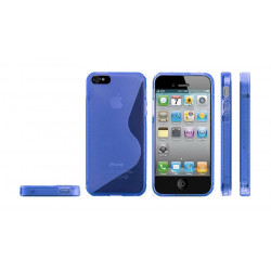 Coque S-LINE 2 bleue pour iPhone 5