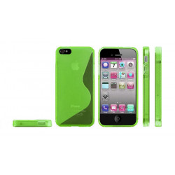 Coque S-LINE 2 vert pour iPhone 5