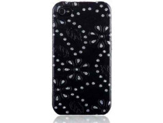 Coque STRASS noire pour iPhone 5