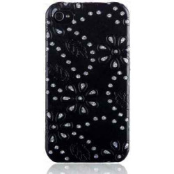 Coque STRASS noire pour iPhone 5