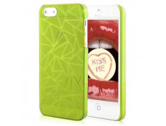 Coque TRIANGLE STILE verte pour iPhone 5