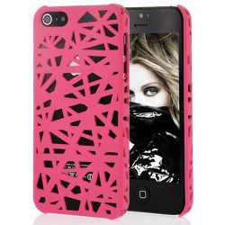 Coque STADIUM rose pour iPhone 5