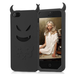 Coque DEVIL noire pour iPhone 5