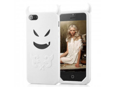 Coque DEVIL blanche pour iPhone 5