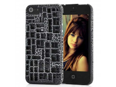 Coque BRIQUES 3D noire pour iPhone 5