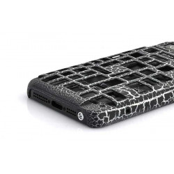 Coque BRIQUES 3D noire pour iPhone 5