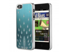 Coque PAON bleue pour iPhone 5