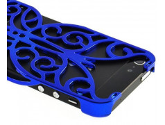 Coque GRILLE FLY bleue pour iPhone 5