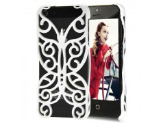 Coque GRILLE FLY blanche pour iPhone 5