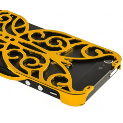 Coque GRILLE FLY doree pour iPhone 5