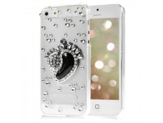 Coque STRASS feet pour iPhone 5