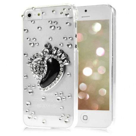 Coque STRASS feet pour iPhone 5