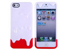 Coque ICE CREAM rouge pour iPhone 5