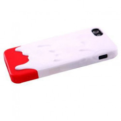 Coque ICE CREAM rouge pour iPhone 5