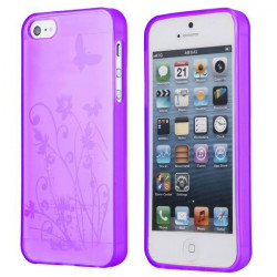 Coque FLY mauve pour iPhone 5