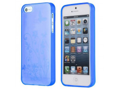 Coque FLY bleue pour iPhone 5