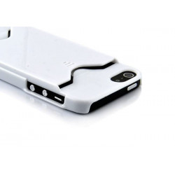 Coque CB blanche pour iPhone 5