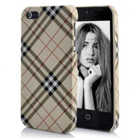 Coque ECOSSAISE kaki pour iPhone 5