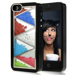 Coque BLING diamants noire pour iPhone 5