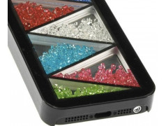 Coque BLING diamants noire pour iPhone 5