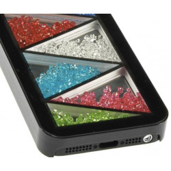 Coque BLING diamants noire pour iPhone 5