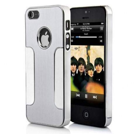 Coque VOGUE argentee pour iPhone 5