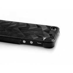 Coque DIAMOND 3D noire pour iPhone 5