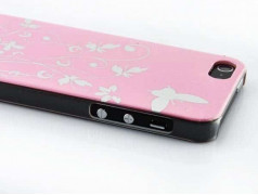 Coque JUNGLE rose pour iPhone 5