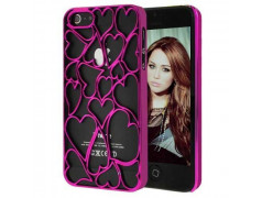 Coque LOVE DESIGN rose pour iPhone 5