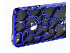 Coque LOVE DESIGN bleue pour iPhone 5