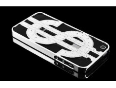 Coque DOLLAR DESIGN argente pour iPhone 5