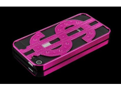 Coque DOLLAR DESIGN rose  pour iPhone 5