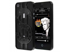 Coque DOLLAR DESIGN noire  pour iPhone 5