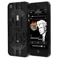 Coque DOLLAR DESIGN noire  pour iPhone 5