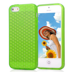 Coque NID D ABEILLES verte pour iPhone 5