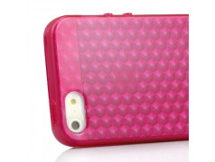 Coque NID D ABEILLES rose pour iPhone 5