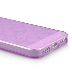 Coque CIRCLE 2 mauve pour iPhone 5