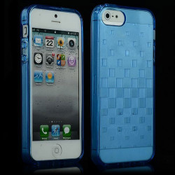 Coque MAGIC CUBE bleue pour iPhone 5