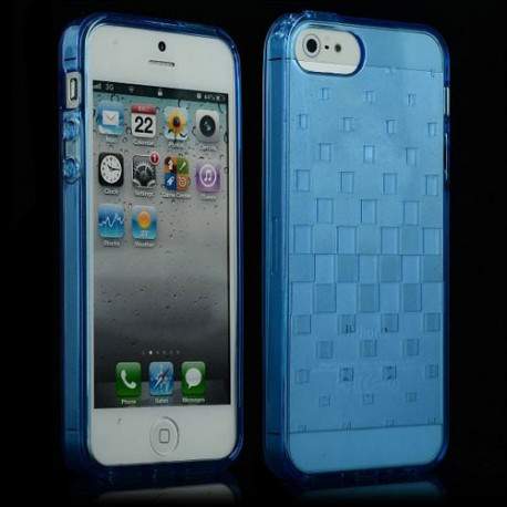 Coque MAGIC CUBE bleue pour iPhone 5