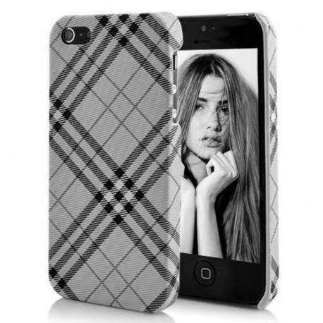 Coque ECOSSAISE grise pour iPhone 5