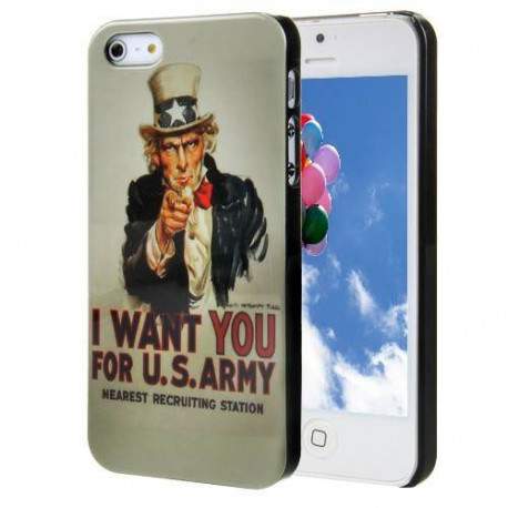 Coque I WANT YOU pour iPhone 5