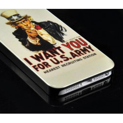 Coque I WANT YOU pour iPhone 5